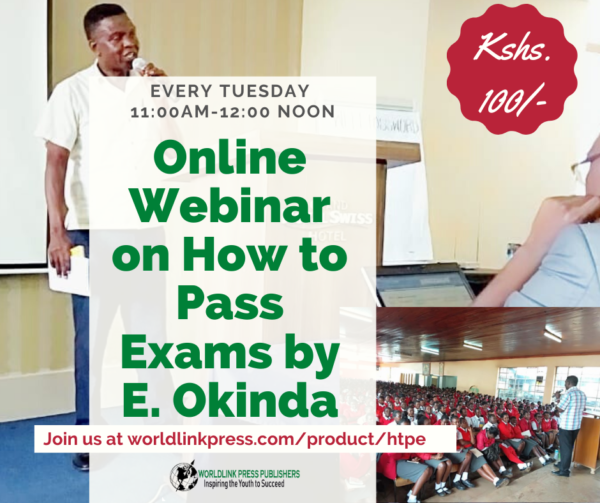 Online Webinar on How to Pass Exams by E. Okinda