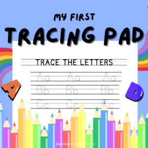 KIDS' ALPHABET TRACING PAD