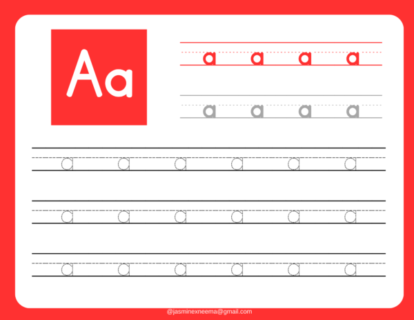 KIDS' ALPHABET TRACING PAD