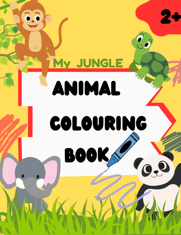 TODDLERS' COLOURING BOOK